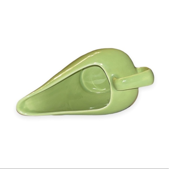 Vintage Harmony House Chartreuse Creamer Sears and Roebuck Gravy Boat Decor - Picture 4 of 4